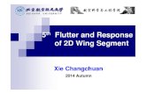 L5_Flutter and Responce of 2D Wing Segment