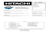 Hitachi L26A01 & L32A01 LCD TV SM _No_0245E Servicemanual