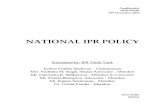 NAtional IPR Policy