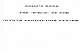 The Bible of Toyota Production Ohno Manuscript