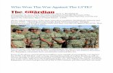 Who Won the War Against the LTTE