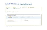 SAP HANA Installation