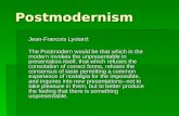 Postmodernism pp general.ppt
