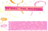Scheduling & Sequencing Njobs 2 Machines 2012
