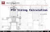 Psv Sizing Calculation