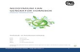 20141211 - Design Document for Neodymium Generator Clean Energy HomeBox 1.2 ENGLISH