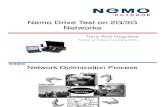 Nemo Drive Test on 2G-3G Networks