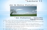Lecture 11 Air Pollution