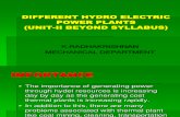 Different Hydroelectric Power Plant(Beyond Syllabus-II)