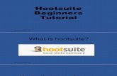 Hootsuite Beginners Tutorial