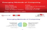 Emerging Methods of Computing
