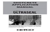 Ultraseal Shotcrete Product Manual