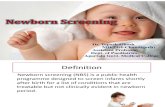Newborn screening- Dr. T. Ghosh