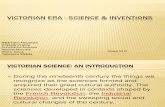 VICTORIAN Era - Science & Inventions