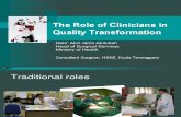 Dato Dr Jamil_Clinicians and Quality Transformation