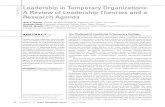 Leadership in Temporary Organizations a Review of Leadership Theories and a Research Agenda_2013