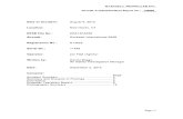 Manufacturer Report of Propeller Examination