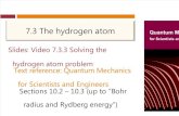 Solving the Hydrogen Atom Problem