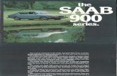 79 Saab 900 Series Brochure [OCR]