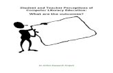 Student and Teacher Perceptions Of
