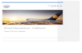 Brand Analysis Lufthansa - Brand Management