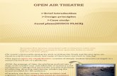 Open Air Theatre -Case Study -Ansal Plaza