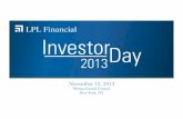 LPL Investor Day Presentation