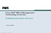 MPLS Management Technology Overview