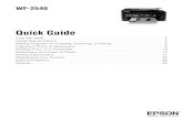 Epson Wf-2540 Quick Guide