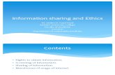 Ethics of Information Sharing