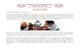 Maitreya Pathshala - October NEWSLETTER