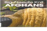 House of White Birches Big-Needle Knit Afghans BY JEANNE STAUFFER