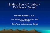 Evidence Based Labor Induction