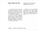 Ungers, O.M.- Cities Within the City (Article-1978)