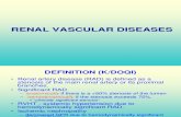 Renal Vascular Diseases