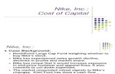 Nike, Inc Cost of Capital Case Study