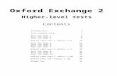 Oxford Exchange 2 Higher-Level Tests.doc