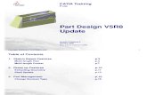 Part Design V5R8 Update