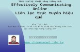 Vietnam 4.1: Liên lạc trực tuyến hiệu quả (Viết thư kỹ thuật bằng tiếng Anh)
