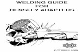 Adapter Welding Instructions - October 2009