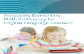 Wp Increasing Elementary Math Proficiency for Ell