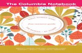 WebThe Columbia Notebook Fall 2014 - Winter 2015