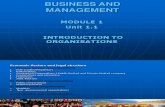 MOB Types of Business Organisations