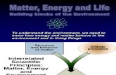 Matter Energy Life