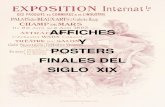 Affiches y Posters Finales Siglo XIX