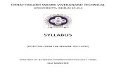 Syllabus_mba Semester III (Full Time)_new Course