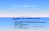 Sharepoint2010 Basics