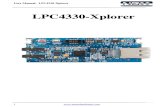 LPC4330 Xplorer User Manual