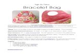 Bracelet Bag Sewing Pattern