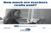 2014 Teacher Pay Report - NCPA MacIver